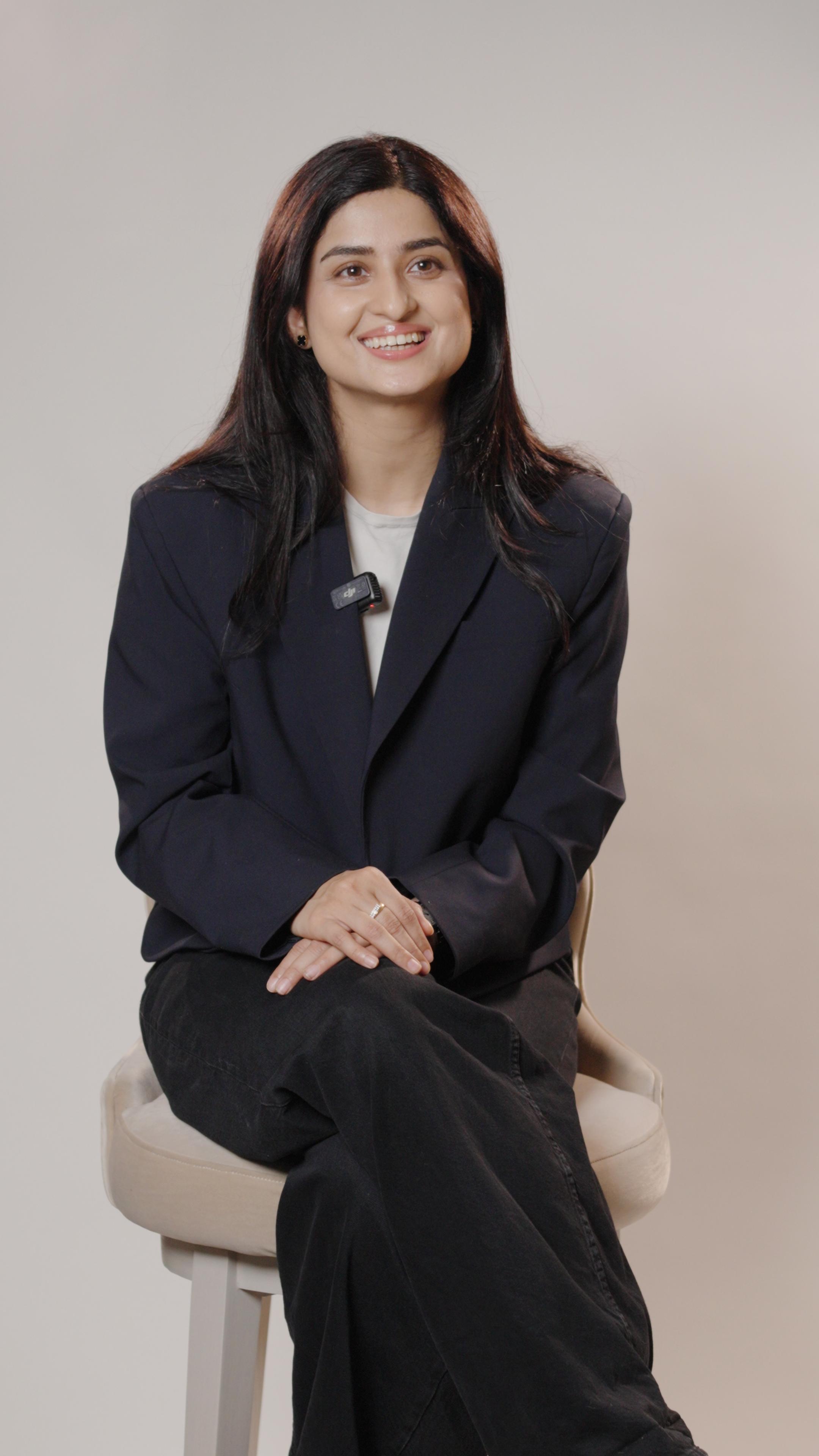 Malvika Khajuria, founder